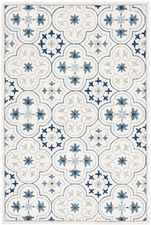 Safavieh Micro-Loop 381 Hand Tufted 80% Wool and 20% Cotton Rug MLP381W-8
