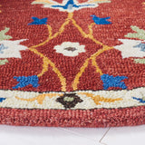 Safavieh Micro-Loop 383 Hand Tufted 80% Wool and 20% Cotton Rug MLP383P-8