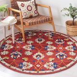 Safavieh Micro-Loop 383 Hand Tufted 80% Wool and 20% Cotton Rug MLP383P-8