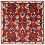 Safavieh Micro-Loop 383 Hand Tufted 80% Wool and 20% Cotton Rug MLP383P-8