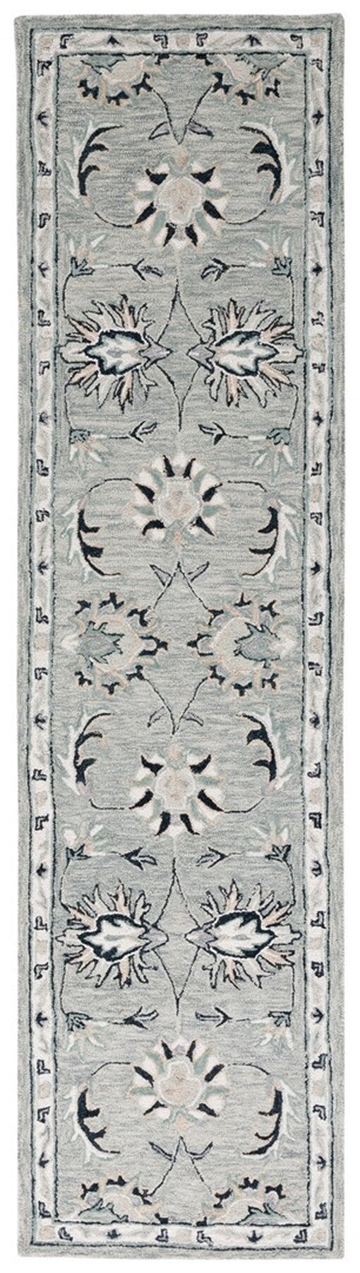 Safavieh Micro-Loop 384 Hand Tufted 80% Wool and 20% Cotton Rug MLP384F-8