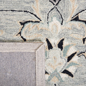 Safavieh Micro-Loop 384 Hand Tufted 80% Wool and 20% Cotton Rug MLP384F-8