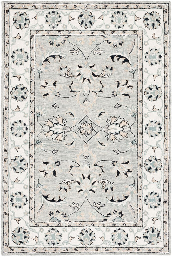 Safavieh Micro-Loop 384 Hand Tufted 80% Wool and 20% Cotton Rug MLP384F-8