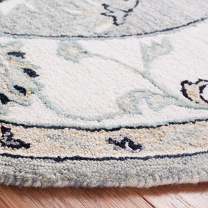 Safavieh Micro-Loop 384 Hand Tufted 80% Wool and 20% Cotton Rug MLP384F-8