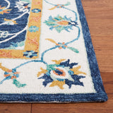 Safavieh Micro-Loop 385 Hand Tufted 80% Wool and 20% Cotton Rug MLP385M-8