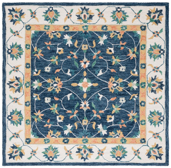 Safavieh Micro-Loop 385 Hand Tufted 80% Wool and 20% Cotton Rug MLP385M-8