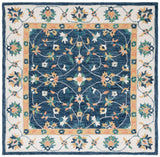 Safavieh Micro-Loop 385 Hand Tufted 80% Wool and 20% Cotton Rug MLP385M-8