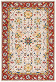 Safavieh Micro-Loop 386 Hand Tufted 80% Wool and 20% Cotton Rug MLP386B-8