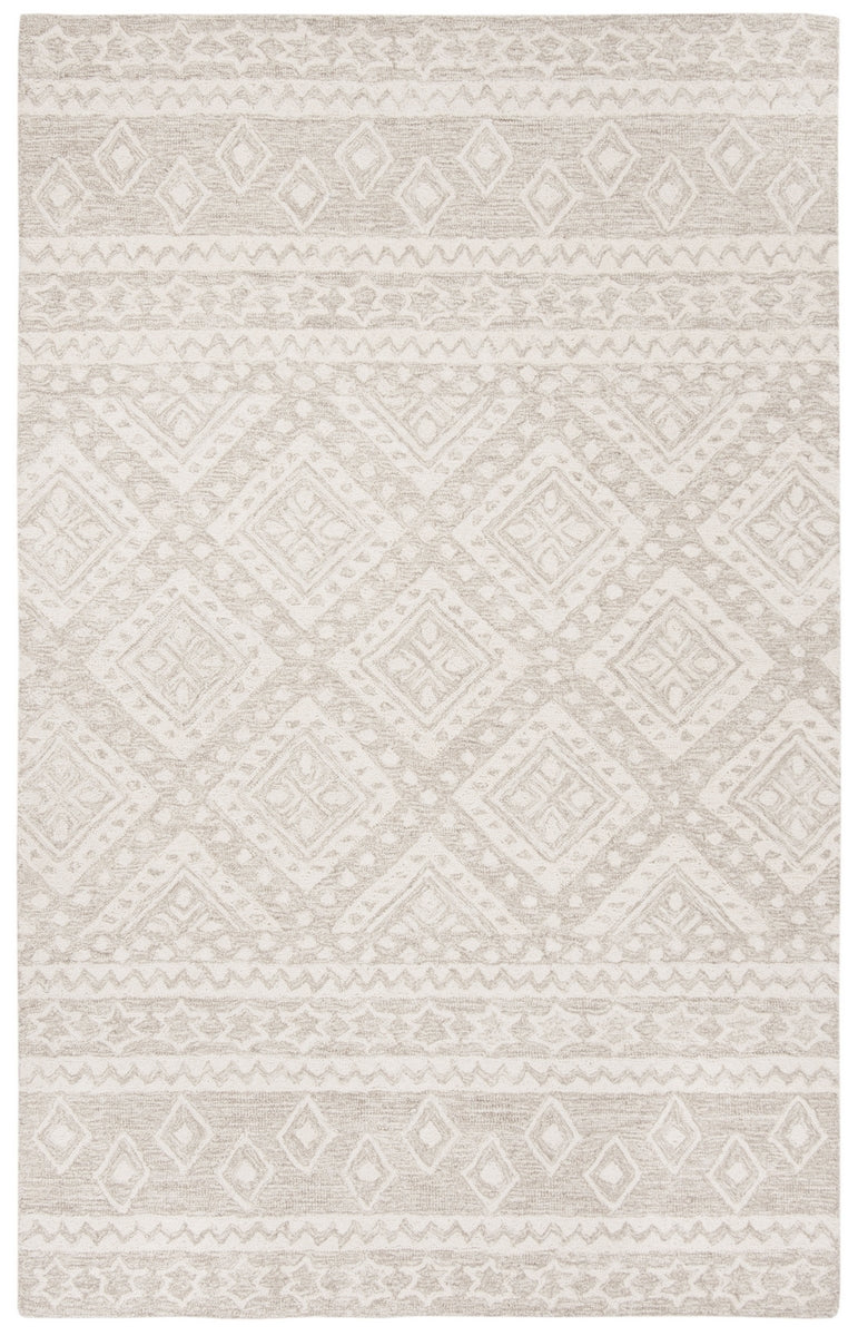 Microtex Rug Micro Hand Tufted Wool Rug – Luxurious 100% Wool Pile, Stylish Rectang