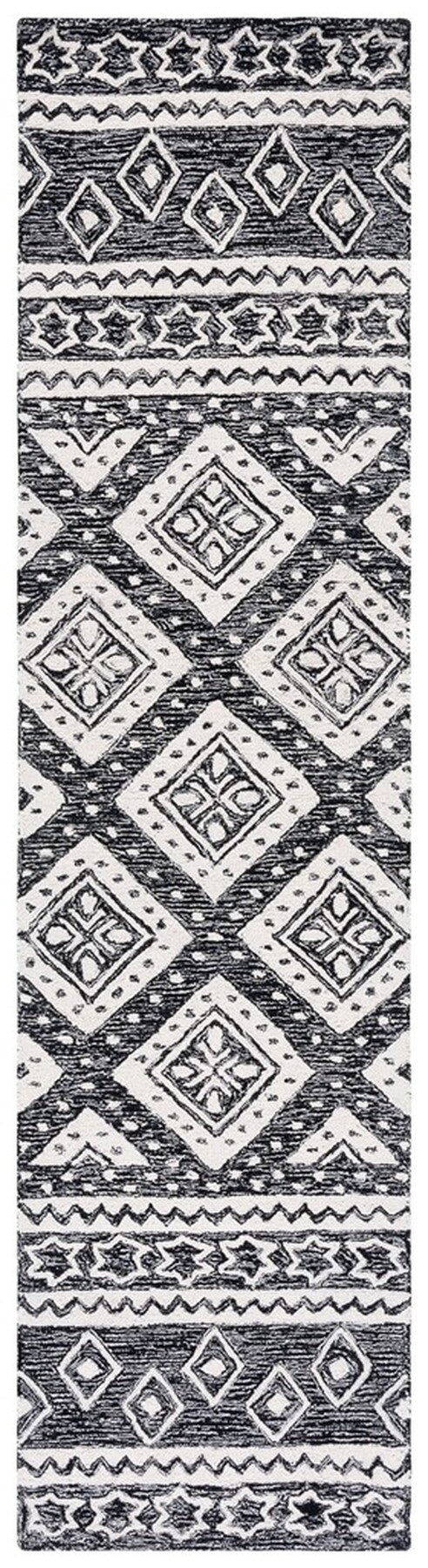 Safavieh Micro-Loop 501 Hand Tufted 100% Wool Pile Rug MLP501Z-8