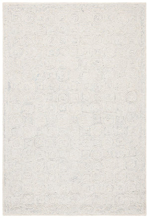 Micro-Loop 527  Hand Tufted 100% Wool Pile Rug Silver / Grey