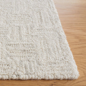 Safavieh Micro-Loop 537 Hand Tufted Wool and Cotton with Latex Contemporary Rug MLP537F-9