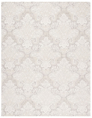 Micro-Loop 539 Contemporary Hand Tufted 100% Wool Pile Rug Beige