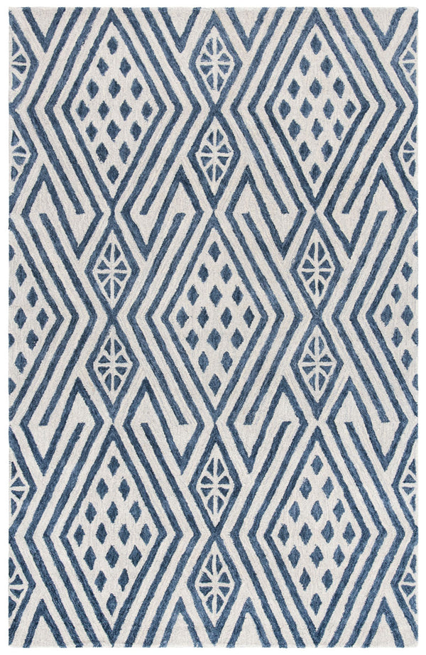 Safavieh Micro-Loop 611 Hand Tufted 80% Wool and 20% Cotton Contemporary Rug MLP611M-24
