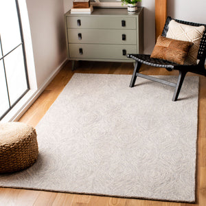 Safavieh Micro-Loop 615 Hand Tufted Wool and Cotton with Latex Contemporary Rug MLP615G-4