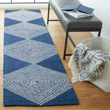 Safavieh Micro-Loop 618 Hand Tufted Wool and Cotton Contemporary Rug MLP618N-9