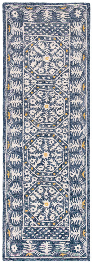 Safavieh Micro-Loop 619 Hand Tufted Wool and Cotton with Latex Contemporary Rug MLP619M-4