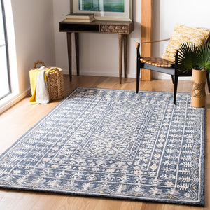 Safavieh Micro-Loop 619 Hand Tufted Wool and Cotton with Latex Contemporary Rug MLP619M-4