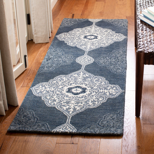 Safavieh Micro-Loop 620 Hand Tufted Wool Bohemian Rug MLP620F-4