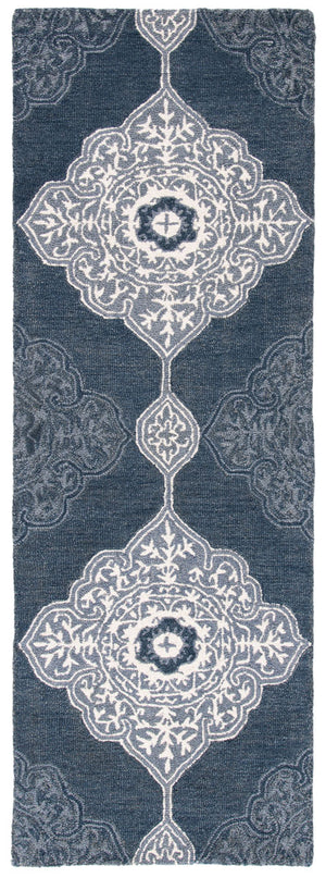 Safavieh Micro-Loop 620 Hand Tufted Wool Bohemian Rug MLP620F-4
