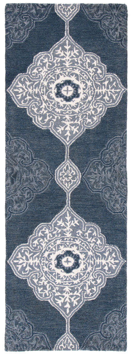 Safavieh Micro-Loop 620 Hand Tufted Wool Bohemian Rug MLP620F-4