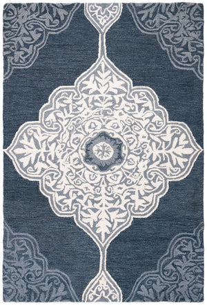 Safavieh Micro-Loop 620 Hand Tufted Wool Bohemian Rug MLP620F-4