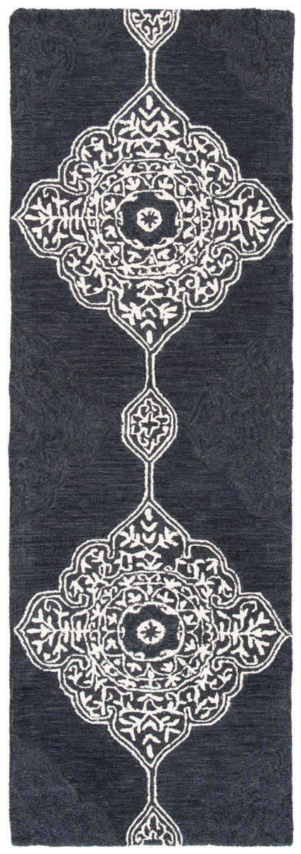 Safavieh Micro-Loop 620 Hand Tufted Wool Bohemian Rug MLP620H-4