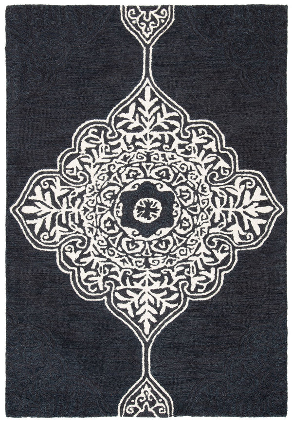 Safavieh Micro-Loop 620 Hand Tufted Wool Bohemian Rug MLP620H-4