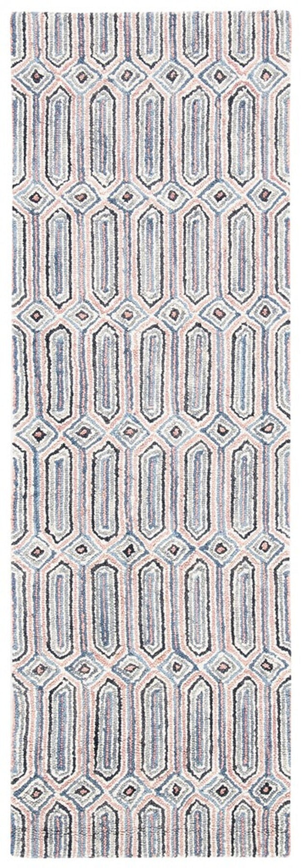 Safavieh Micro-Loop 630 Hand Tufted Wool and Cotton with Latex Contemporary Rug MLP630U-8