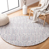 Safavieh Micro-Loop 630 Hand Tufted Wool and Cotton with Latex Contemporary Rug MLP630U-8