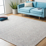 Safavieh Micro-Loop 630 Hand Tufted Wool and Cotton with Latex Contemporary Rug MLP630U-8