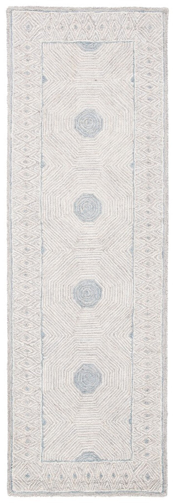 Safavieh Micro-Loop 631 Hand Tufted Wool and Cotton with Latex Contemporary Rug MLP631G-8