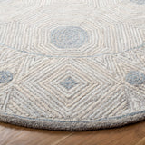 Safavieh Micro-Loop 631 Hand Tufted Wool and Cotton with Latex Contemporary Rug MLP631G-8