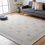 Safavieh Micro-Loop 631 Hand Tufted Wool and Cotton with Latex Contemporary Rug MLP631G-8