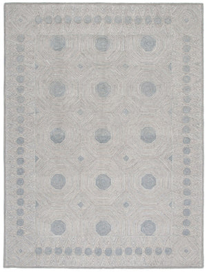 Safavieh Micro-Loop 631 Hand Tufted Wool and Cotton with Latex Contemporary Rug MLP631G-8