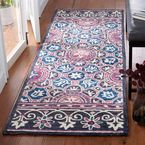 Safavieh Micro-Loop 632 Hand Tufted Wool and Cotton with Latex Contemporary Rug MLP632A-8