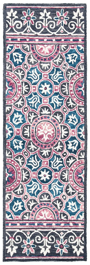 Safavieh Micro-Loop 632 Hand Tufted Wool and Cotton with Latex Contemporary Rug MLP632A-8