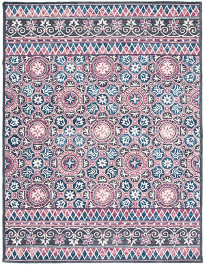 Safavieh Micro-Loop 632 Hand Tufted Wool and Cotton with Latex Contemporary Rug MLP632A-8