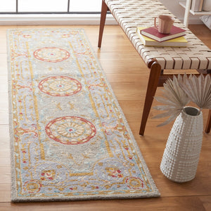 Safavieh Micro-Loop 634 Hand Tufted Wool and Cotton with Latex Contemporary Rug MLP634Y-8