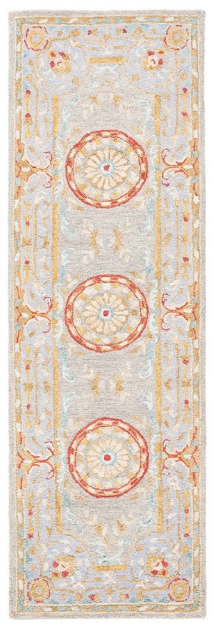Safavieh Micro-Loop 634 Hand Tufted Wool and Cotton with Latex Contemporary Rug MLP634Y-8