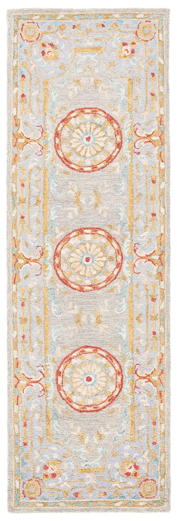 Safavieh Micro-Loop 634 Hand Tufted Wool and Cotton with Latex Contemporary Rug MLP634Y-8