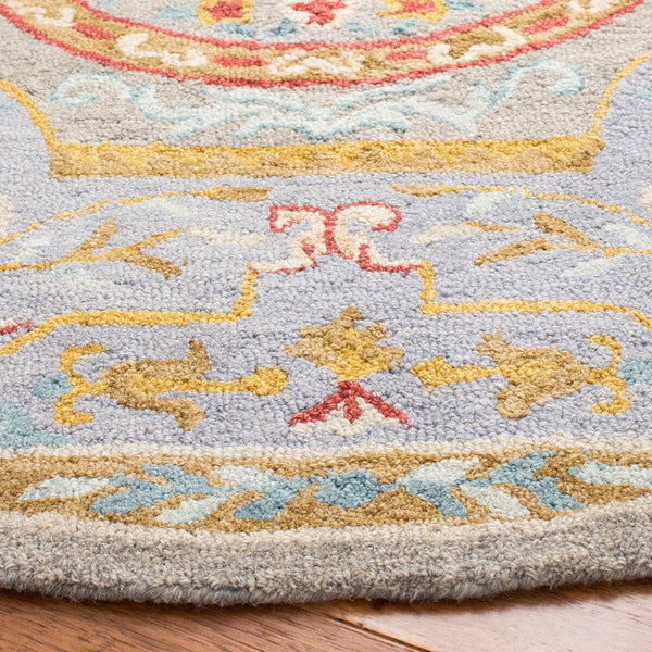 Safavieh Micro-Loop 634 Hand Tufted Wool and Cotton with Latex Contemporary Rug MLP634Y-8