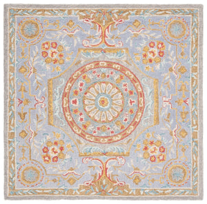 Safavieh Micro-Loop 634 Hand Tufted Wool and Cotton with Latex Contemporary Rug MLP634Y-8