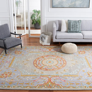 Safavieh Micro-Loop 634 Hand Tufted Wool and Cotton with Latex Contemporary Rug MLP634Y-8