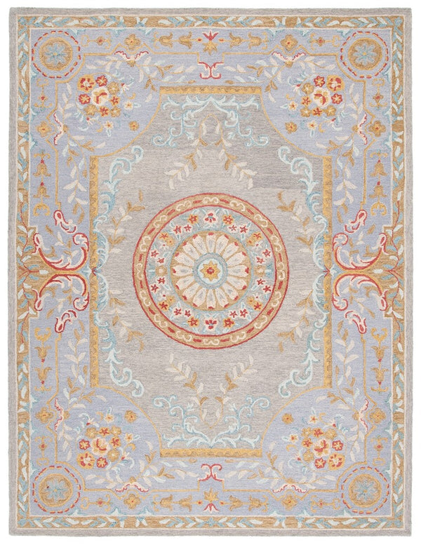 Safavieh Micro-Loop 634 Hand Tufted Wool and Cotton with Latex Contemporary Rug MLP634Y-8