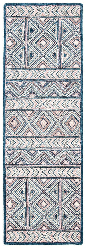 Safavieh Micro-Loop 637 Hand Tufted Wool and Cotton with Latex Contemporary Rug MLP637U-8