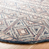 Safavieh Micro-Loop 637 Hand Tufted Wool and Cotton with Latex Contemporary Rug MLP637U-8