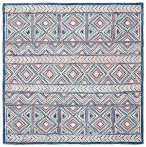 Safavieh Micro-Loop 637 Hand Tufted Wool and Cotton with Latex Contemporary Rug MLP637U-8