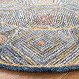 Safavieh Micro-Loop 638 Hand Tufted Wool and Cotton with Latex Contemporary Rug MLP638Y-8