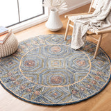 Safavieh Micro-Loop 638 Hand Tufted Wool and Cotton with Latex Contemporary Rug MLP638Y-8